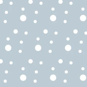 Snowflake on winter gray sky background. Christmas vector pattern . Stock Illustration