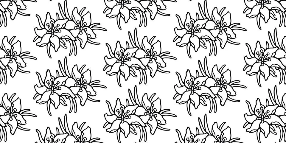 Snowflake Winter Seamless Pattern Background for Holiday Decoration Stock Illustration