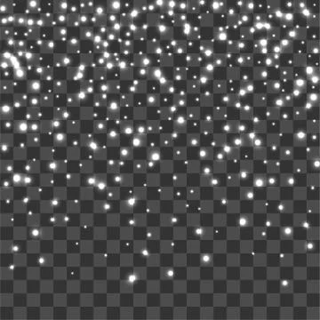 Snowflake winter sparkle lights shine Stock Illustration