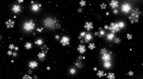 Snowflakes 1 matte Stock Footage 44090843
