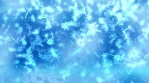 Snowflakes 3D Animation 库存影片 44258034