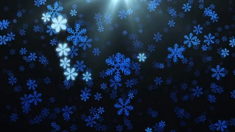 Snowflakes Abstract Background Stock Footage 100542497