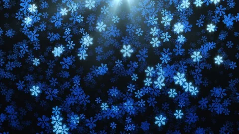 Snowflakes Abstract Background Stock Footage 100555257
