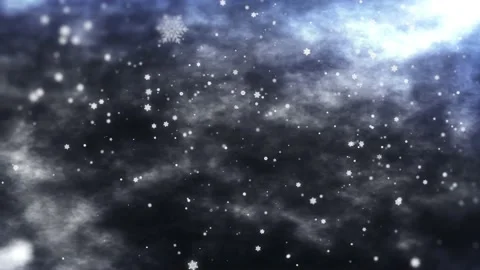 Snowflakes abstract particular background LOOP 4K video Video stock 145436999