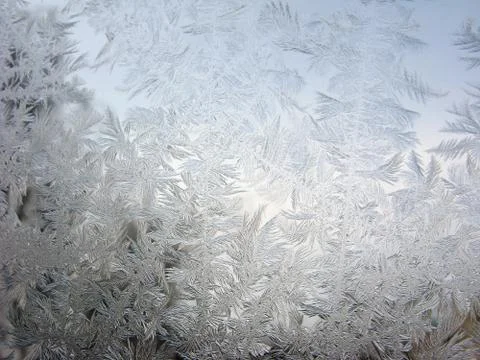Snowflakes abstract winter texture background Stock Photos