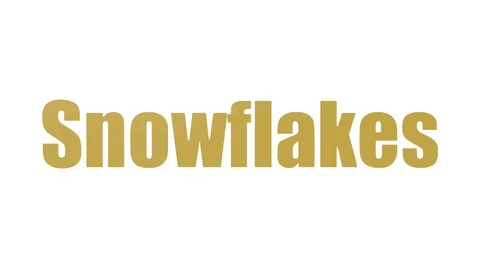Snowflakes Animated Word Cloud On White Background Stock Footage 103096387