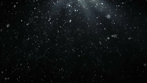 Snowflakes are falling on the background of  luminous rays. Christmas decorat Video stock 141943676