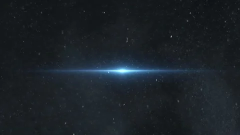 Snowflakes are falling on the background of  luminous rays. Stockbeeldmateriaal 142061018