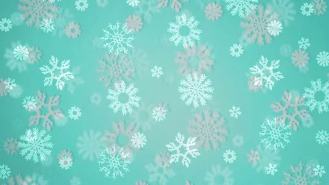 Snowflakes as background 2 Видео 69089229
