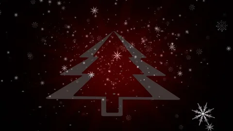 Snowflakes background Christmas Видео 83482774