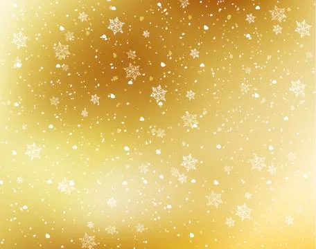 Snowflakes background Illustrazione stock