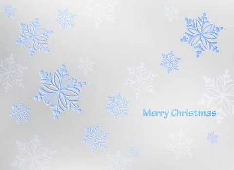 Snowflakes background Stock-Illustration