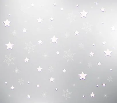 Snowflakes background Stock Illustration