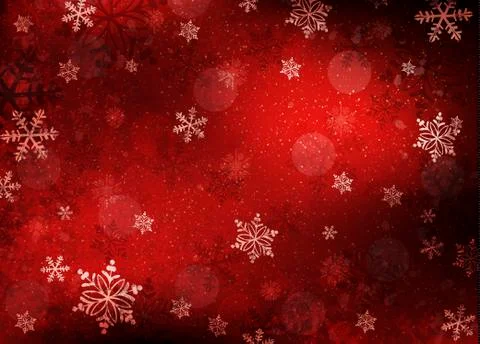 Snowflakes background Stock Illustration