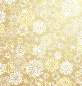 Snowflakes Background Stock Illustration