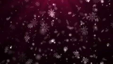 Snowflakes background. Loop Stock Footage 81902095