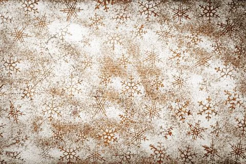 Snowflakes background Stock Photos