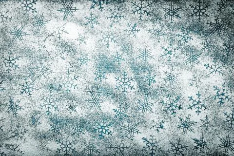Snowflakes background Stock Photos