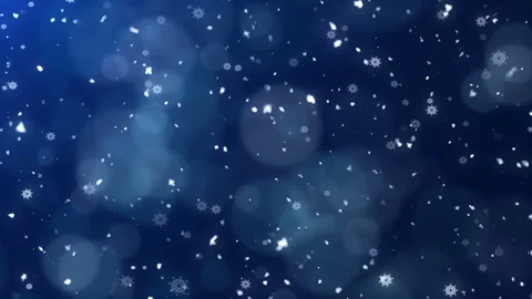 Snowflakes Background. Winter Background. Loop Stock Footage 90264198