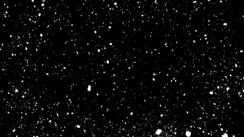 Snowflakes on a Black Background Stock Footage 94663863