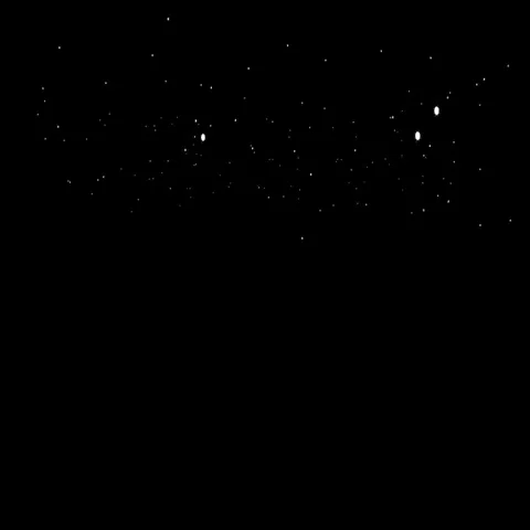 Snowflakes with Black BG Video stock 69535942