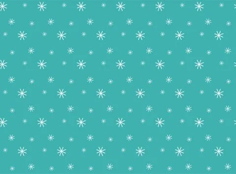 Snowflakes on the blue background, vector pattern 스톡 일러스트