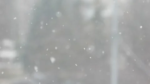 Snowflakes chaotic. Brownian motion Stock Footage 48464626