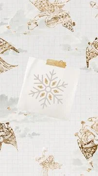 Snowflakes Christmas Stock Illustration