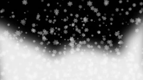 Snowflakes creating a whiteout. Stock Footage 145263684