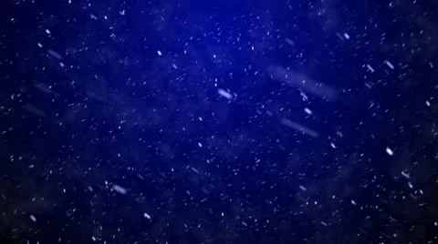 Snowflakes on a dark blue background. A New Year's background. Stock Footage 10181060