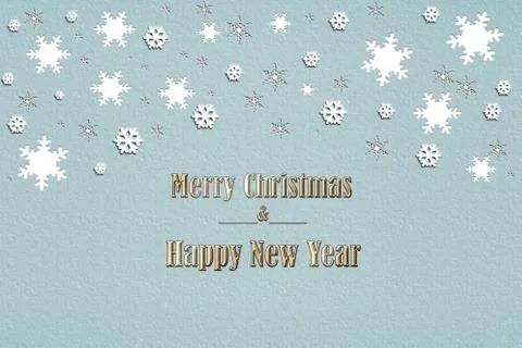 Snowflakes design for winter Stock Illustration