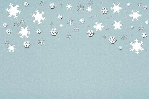 Snowflakes design for winter Stock Illustration