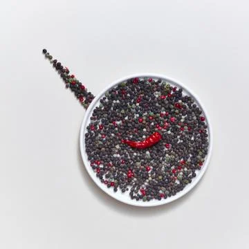 Snowflakes of different sizes Stock-Fotos