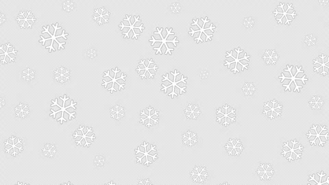 Snowflakes drop transparent background Stock Footage 326911823