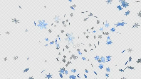 Snowflakes Explosion Stock Footage 166754386