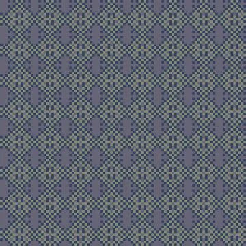 Snowflakes Fair Isle Seamless Pattern Design Stock Illustration