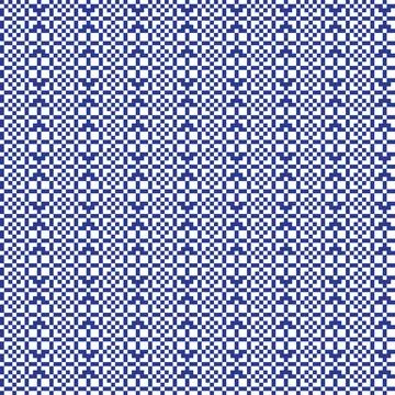 Snowflakes Fair Isle Seamless Pattern Design Stock Illustration