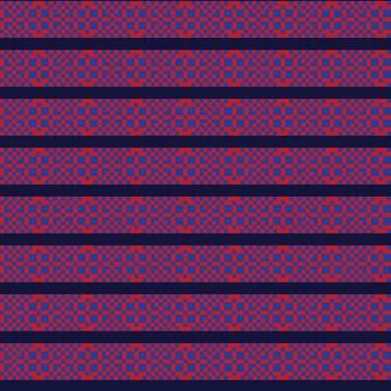 Snowflakes Fair Isle Seamless Pattern Design Stock Illustration