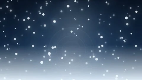 Snowflakes fall over a dark background creating a winter scene Stock Footage 336994448