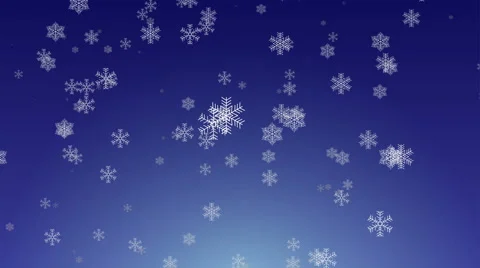 Snowflakes falling 4k Stock Footage 41717135