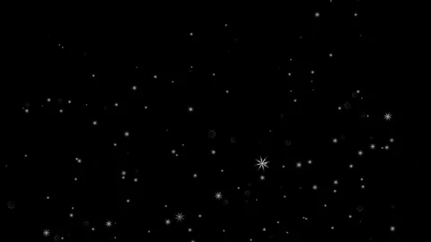 Snowflakes falling with Alpha Channel Vidéo 124148514