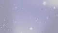 Snowflakes falling on blue 2 HD Footage