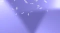 Snowflakes falling on blue HD Footage
