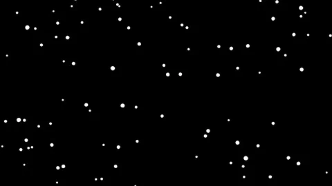 Snowflakes falling down, 2d seamlessly looping animation with alpha 動画素材 118069699