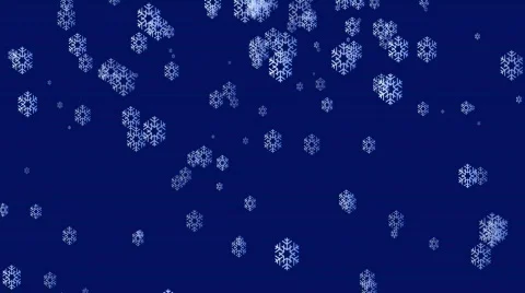 Snowflakes falling Stock Footage 878843