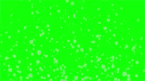 Snowflakes Falling Greenscreen Stock Footage 145263689