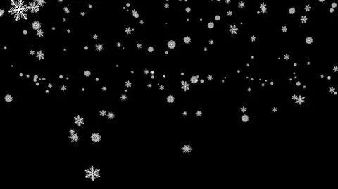 Snowflakes falling on the ground. loop 스톡 동영상 979623