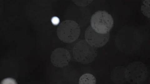 Snowflakes falling in the night 5 Stock Footage 226763460