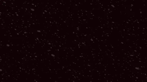 Snowflakes Falling Over City Lights Stock Footage 338299605