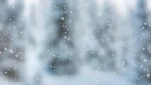 Snowflakes falling in slow motion. Stock Footage 148041322